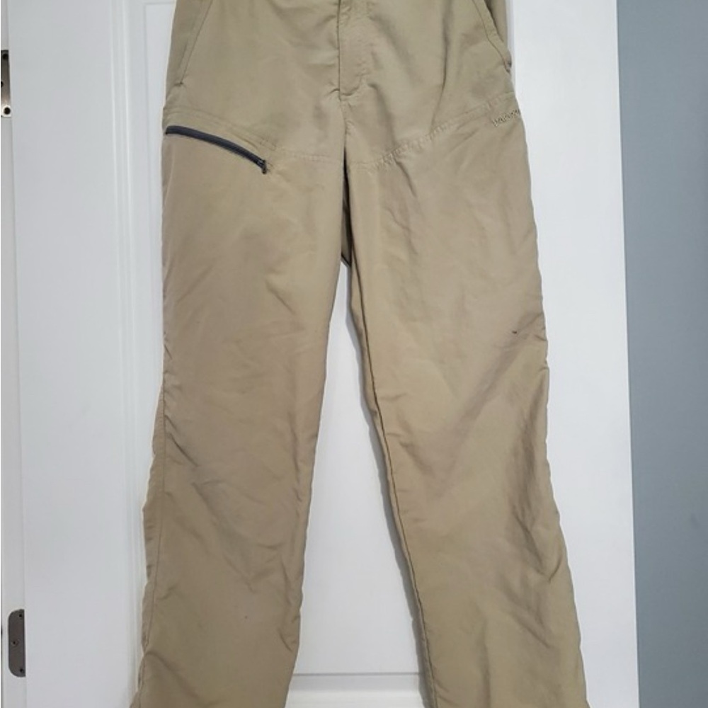 Patagonia Tan Cargo Pants Durable Cotton Blend